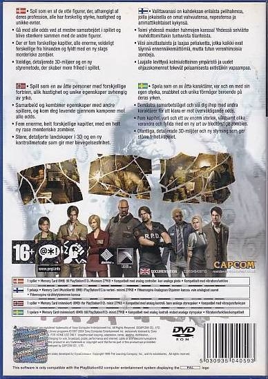 Resident Evil Outbreak - PS2 (Genbrug)